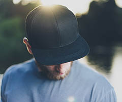 Gorras serigrafiadas