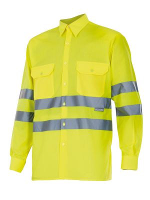 Camisas reflectantes velilla ml alta visibilidad de algodon vista 1