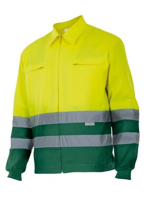 Chaquetas y parkas reflectantes velilla bicolor alta visibilidad 153 de algodon vista 1