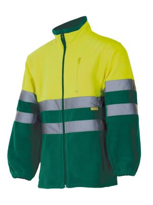 Forros polares reflectantes velilla polar av de poliéster vista 1