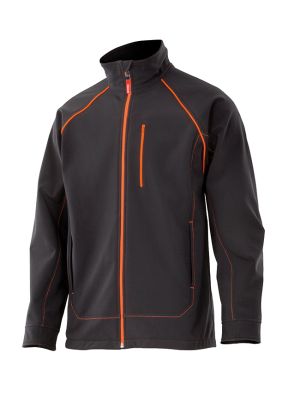 Chaquetas y cazadoras de trabajo velilla cazadora soft shell bicolor de poliéster vista 1