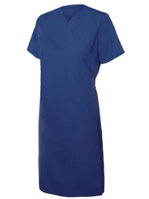 Batas sanitarias velilla cruzada mujer de algodon para personalizar vista 1