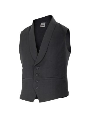 Chalecos de hostelería velilla camarero smoking de poliéster para personalizar vista 1