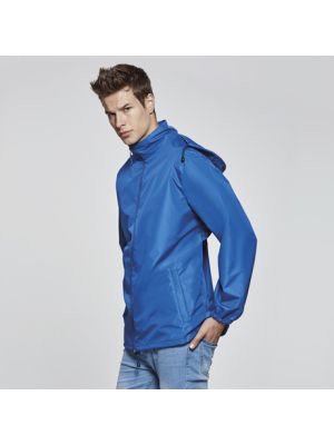 Chubasqueros y cortavientos roly chubasquero island de poliéster con publicidad vista 1