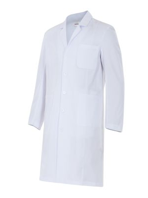 Batas sanitarias velilla vel539002h de algodon con impresión vista 1