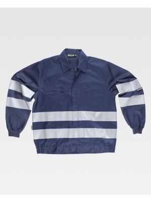 Chaquetas y parkas reflectantes workteam cuello camisero de poliÃ©ster vista 1