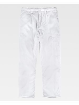 Pantalones de hostelerÃ­a workteam b1410 de poliÃ©ster para personalizar vista 2