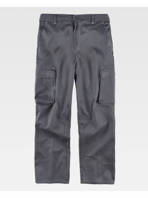 Pantalones de trabajo workteam b1418 de poliÃ©ster vista 2