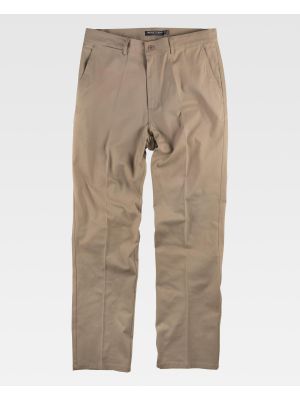 Pantalones de trabajo workteam b1422 de algodon vista 2