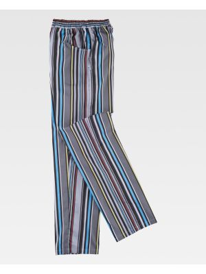 Pantalones de hostelerÃ­a workteam b1508 de poliÃ©ster para personalizar vista 2