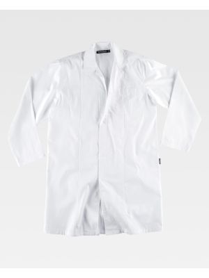 Batas sanitarias workteam b3012 de poliÃ©ster vista 2