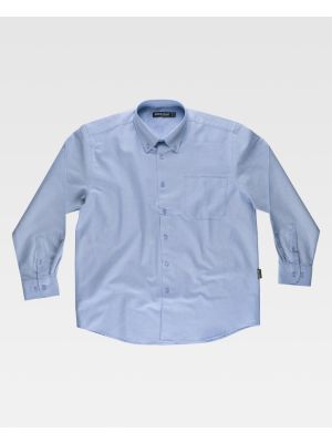 Camisas de trabajo workteam sport en tejido oxford vista 1