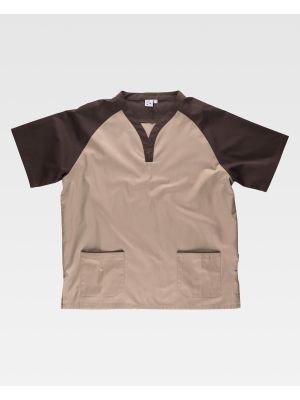 Casacas sanitarias workteam b9700 de poliÃ©ster para personalizar vista 2