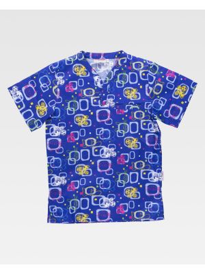 Casacas sanitarias workteam b9802 de poliÃ©ster vista 2