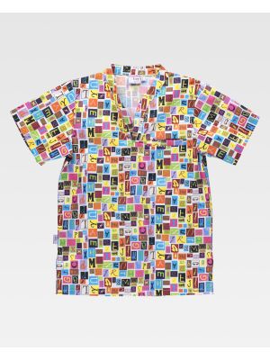 Casacas sanitarias workteam b9804 de poliÃ©ster para personalizar vista 2