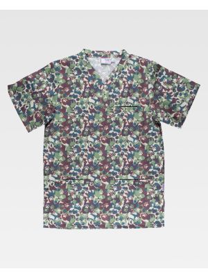 Casacas sanitarias workteam b9806 de poliÃ©ster para personalizar vista 2