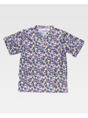 Casacas sanitarias workteam b9812 de poliÃ©ster para personalizar vista 2