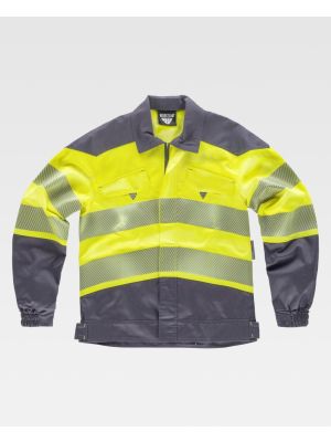 Chaquetas y parkas reflectantes workteam segmentadas de poliÃ©ster vista 1