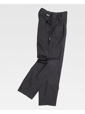 Pantalones de trabajo workteam deportivo c4015 de poliÃ©ster para personalizar vista 2