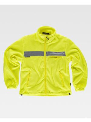 Chaquetas y parkas reflectantes workteam polar de alta visibilidad de poliÃ©ster para personalizar vista 1