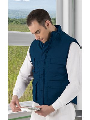 Chalecos de trabajo valento chaleco valento printer con logo vista 1