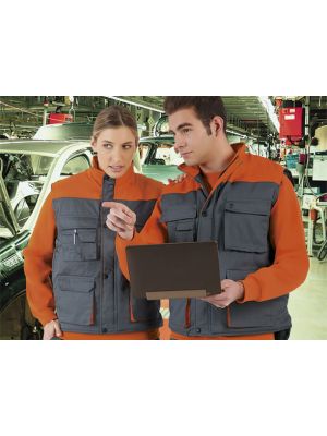 Chalecos de trabajo valento chaleco valento thunder vista 1