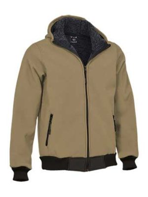 Soft shell trabajo valento csv con publicidad vista 1