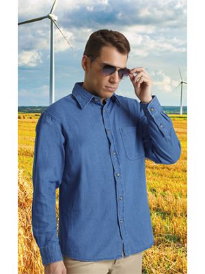 Camisas manga larga valento lion cs vista 1