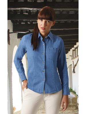 Camisas manga larga valento panter con impresión vista 1