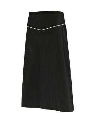 Delantales de hostelería velilla largo con vivo de algodon vista 1