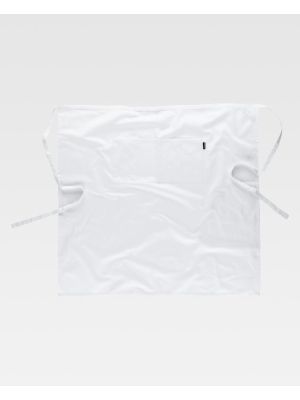 Delantales de hostelerÃ­a workteam m205 de 100% algodÃ³n vista 2