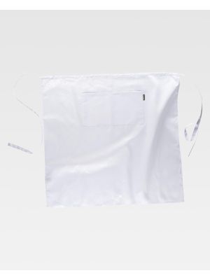 Delantales de hostelerÃ­a workteam m206 de poliÃ©ster para personalizar vista 2