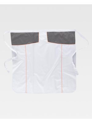 Delantales de hostelerÃ­a workteam m240 de poliÃ©ster vista 2