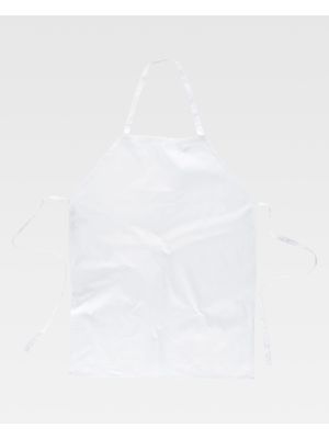 Delantales de hostelerÃ­a workteam m305 de 100% algodÃ³n para personalizar vista 2