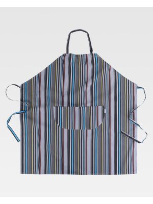 Delantales de hostelerÃ­a workteam m518 de poliÃ©ster para personalizar vista 2