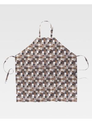 Delantales de hostelerÃ­a workteam m519 de poliÃ©ster vista 2