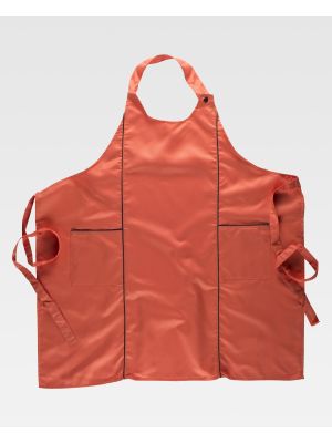 Delantales de hostelerÃ­a workteam m520 de poliÃ©ster para personalizar vista 2