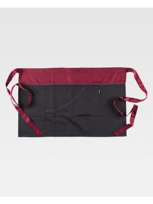 Delantales de hostelerÃ­a workteam servicios frances corto para personalizar vista 1