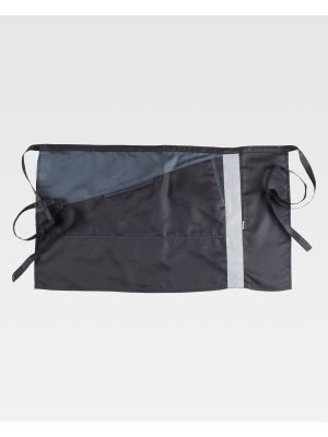 Delantales de hostelerÃ­a workteam m531 de poliÃ©ster para personalizar vista 2