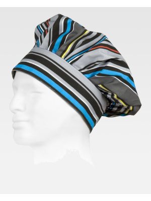 Gorros de cocina workteam m618 de poliÃ©ster vista 2