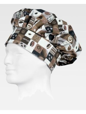 Gorros de cocina workteam m619 de poliÃ©ster para personalizar vista 2