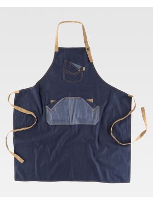 Delantales de hostelerÃ­a workteam m716 de poliÃ©ster vista 1