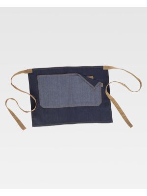 Delantales de hostelerÃ­a workteam m717 de poliÃ©ster para personalizar vista 1