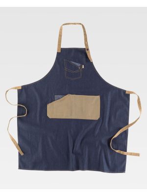 Delantales de hostelerÃ­a workteam m718 de poliÃ©ster vista 1