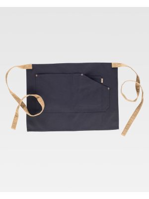 Delantales de hostelerÃ­a workteam m723 de algodon para personalizar vista 1