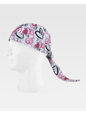 Gorros de cocina workteam m807 de poliÃ©ster vista 2