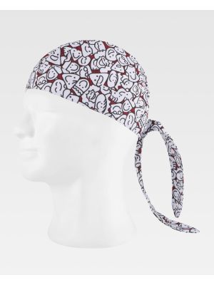 Gorros de cocina workteam m809 de poliÃ©ster vista 2