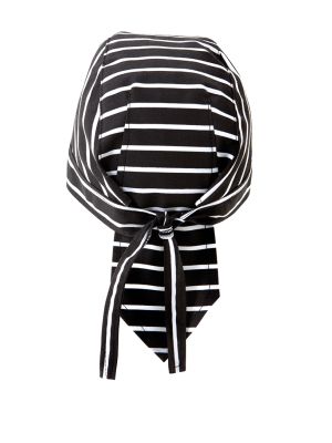 Gorros de cocina velilla gorro con tiras estampado rayas de algodon vista 1