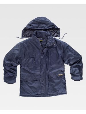 Chaquetas y cazadoras de trabajo workteam parka deportiva s1000 de poliÃ©ster con logo vista 2