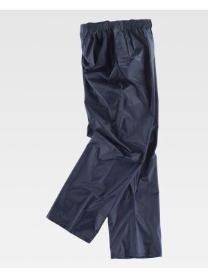 Pantalones de trabajo workteam s2014 de poliÃ©ster con impresiÃ³n vista 2